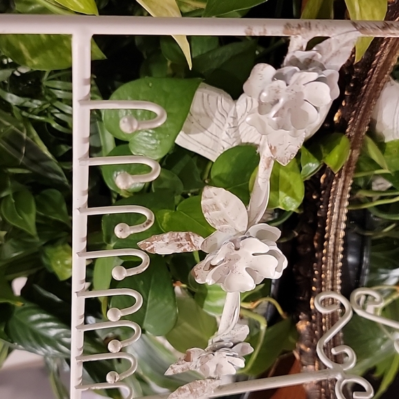 🌼 Jewelry Display Holder Costal white wash Metal - Picture 5 of 7